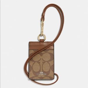 Id Lanyard In Signature Canvas